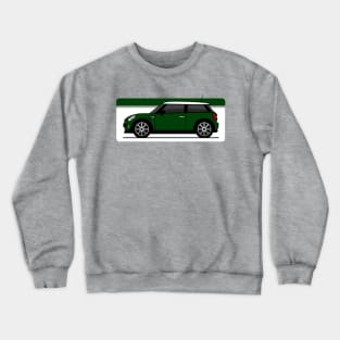 Coolest modern british car in BRG color Crewneck Sweatshirt